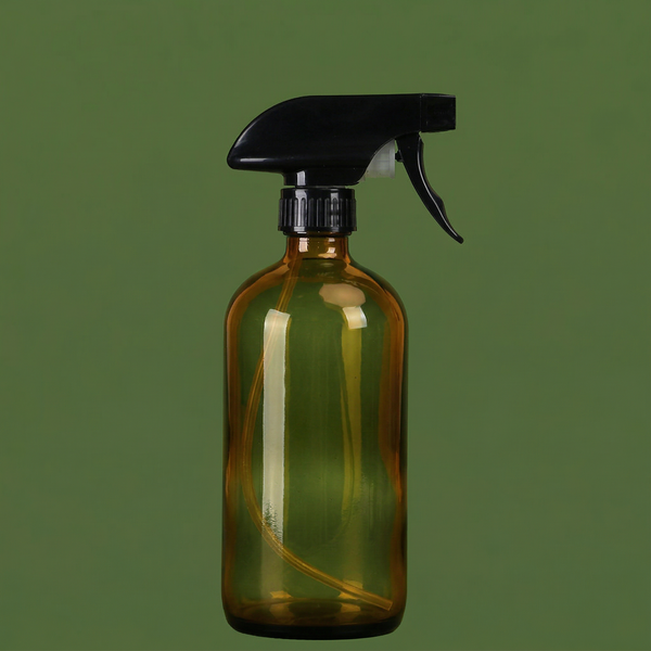 EcoNest Amber Glass Spray Bottles for Eco-Friendly Home & Beauty