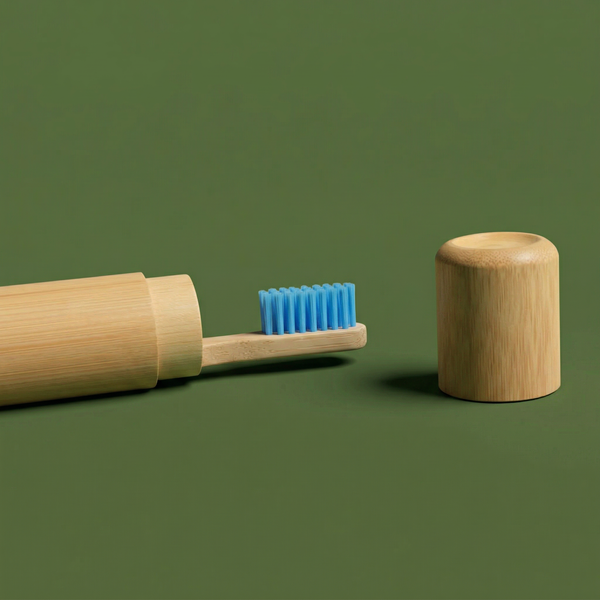 EcoNest Bamboo Toothbrush with Charcoal Set