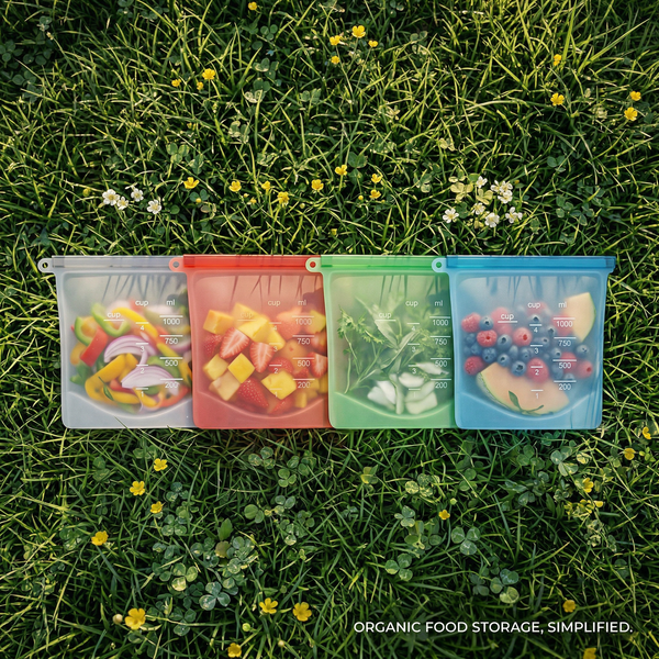 EcoNest Silicone Fresh Keeping Food Storage Bags